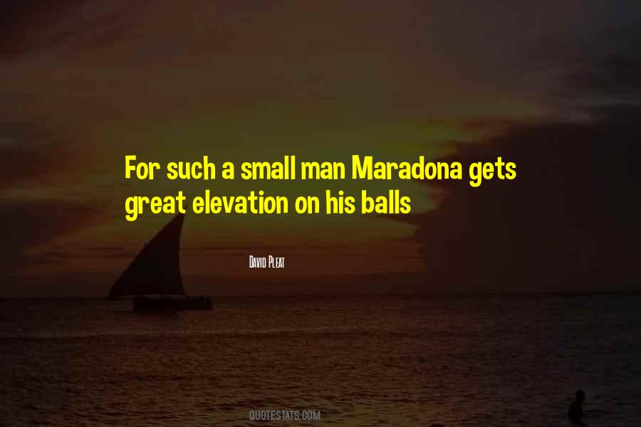 Quotes About Maradona #1724017