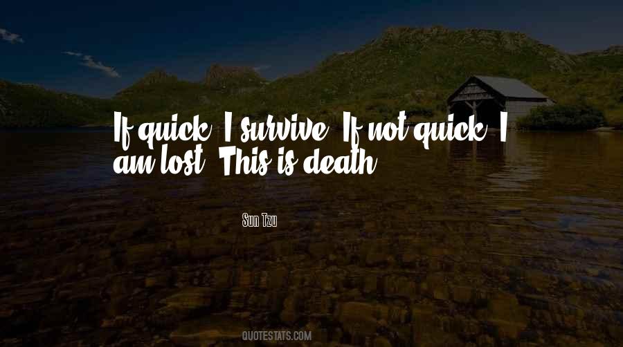 Quotes About Quick Death #1623199