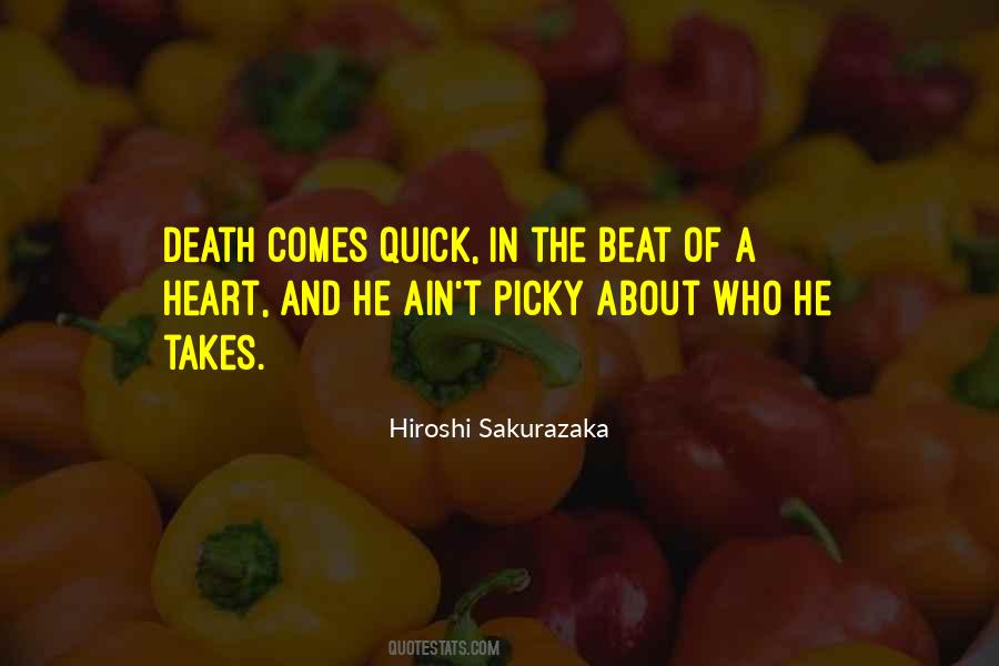 Quotes About Quick Death #700174