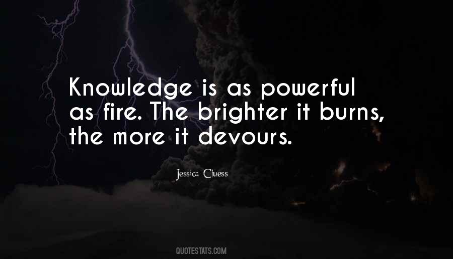 Powerful Fire Quotes #157705