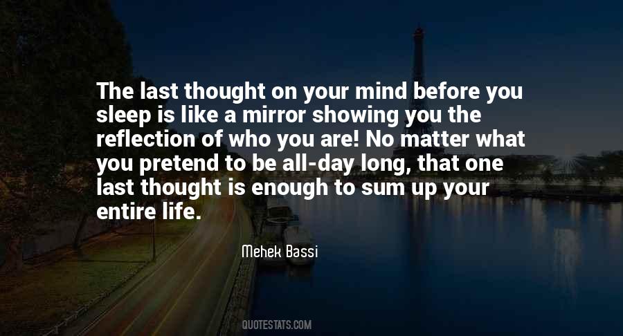 Quotes About A Mirror #1223133