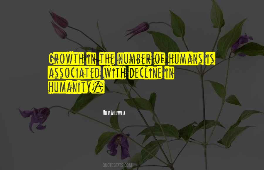 Quotes About Decline Of Humanity #869256