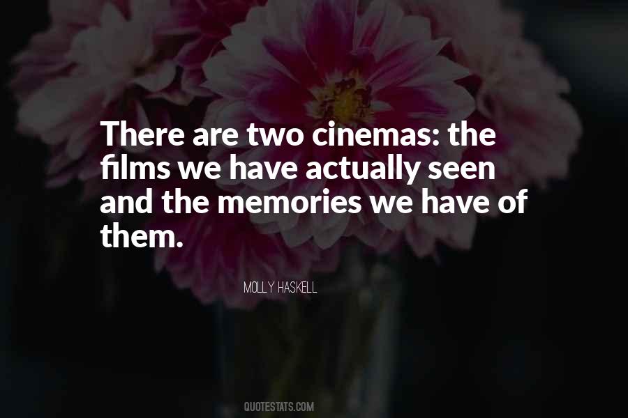 Quotes About Cinemas #1034564