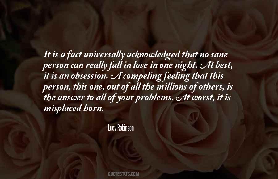 Love Obsession Quotes #346047
