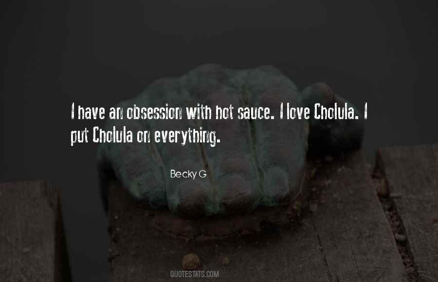 Love Obsession Quotes #474791