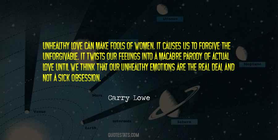 Love Obsession Quotes #905644