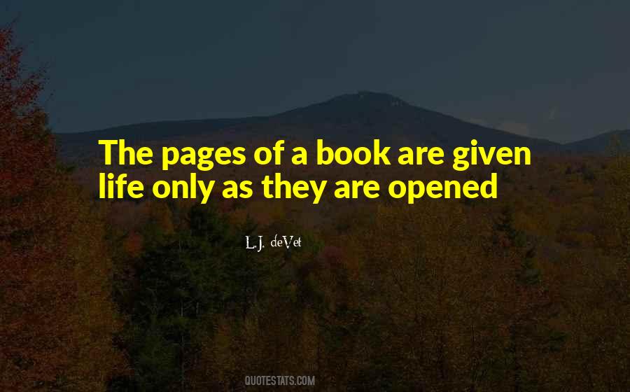 Quotes About Pages Of Books #1143453