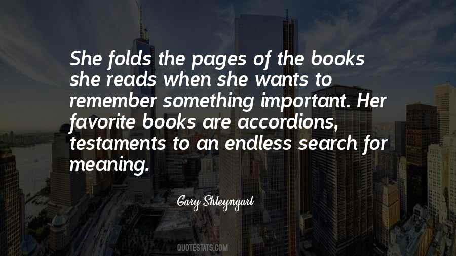 Quotes About Pages Of Books #471544