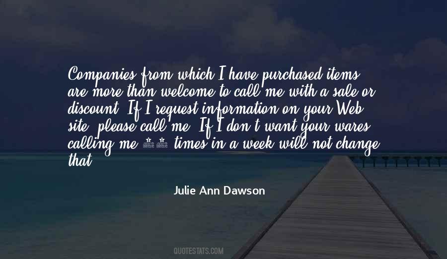Julie Ann Quotes #259557