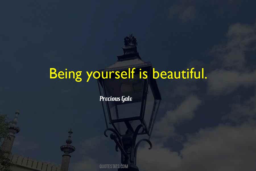 Quotes About Being Yourself #295436