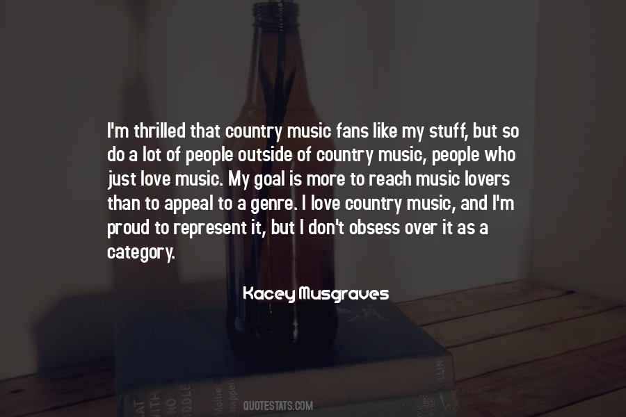 Quotes About Country Music Love #153213