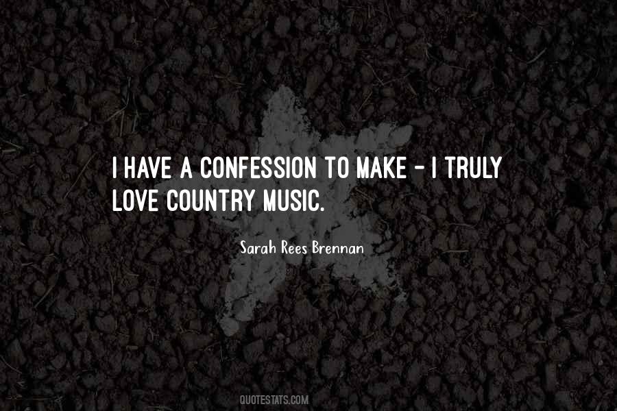 Quotes About Country Music Love #1588749