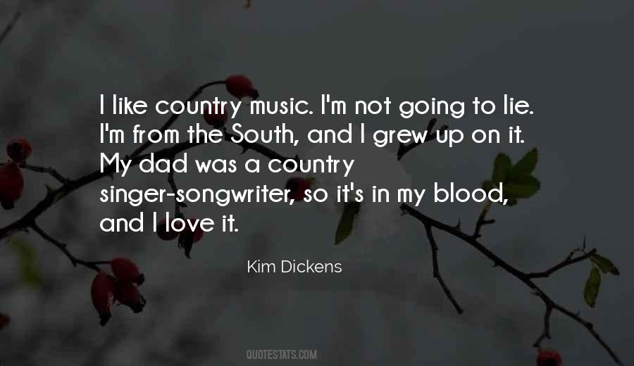 Quotes About Country Music Love #1680301