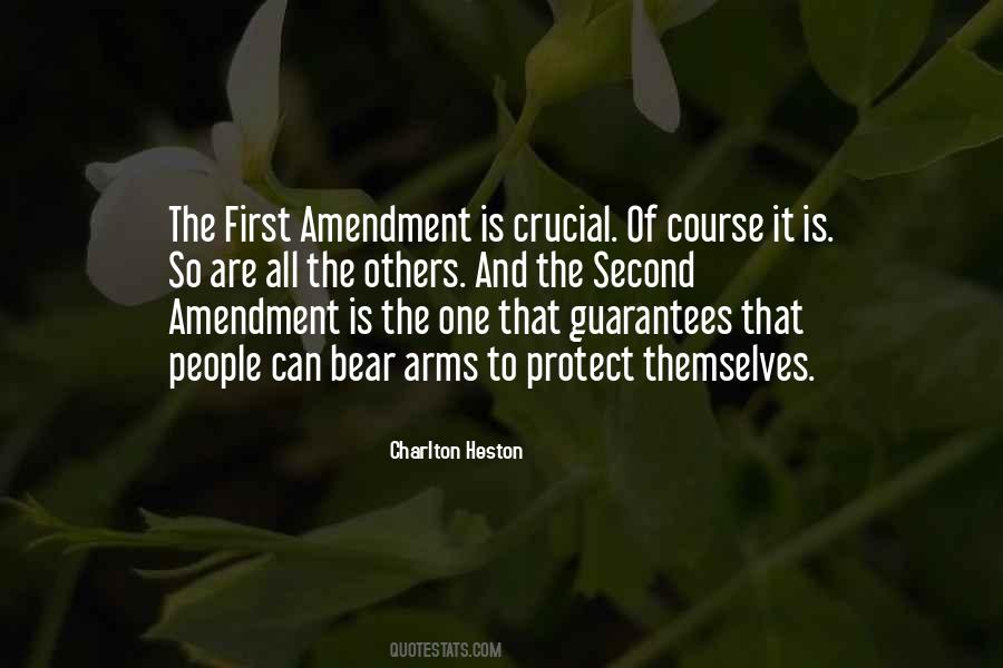 Quotes About The Second Amendment #1136465