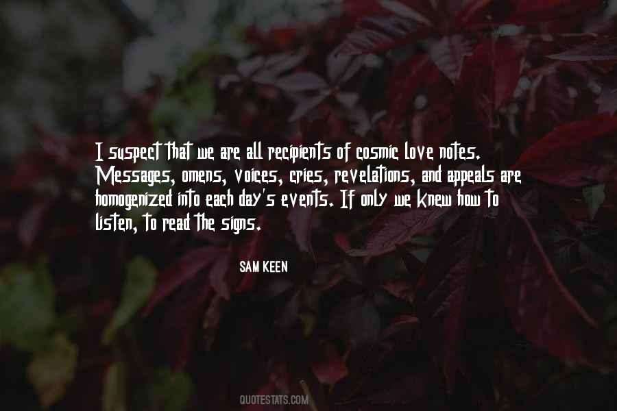 Quotes About Signs Of Love #624227