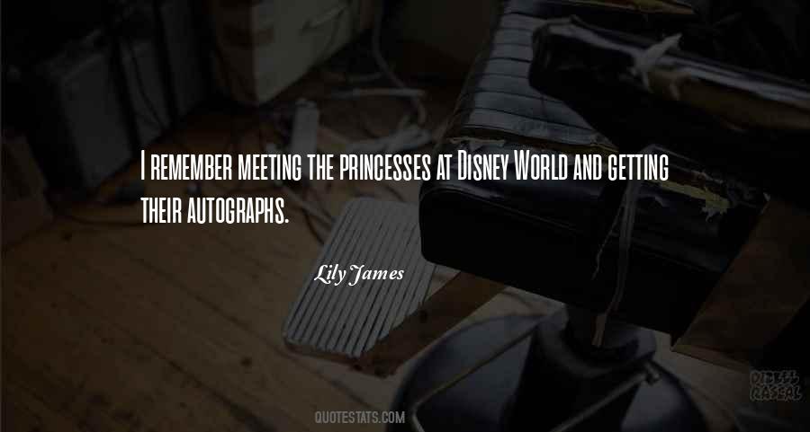 Quotes About Disney World #976472