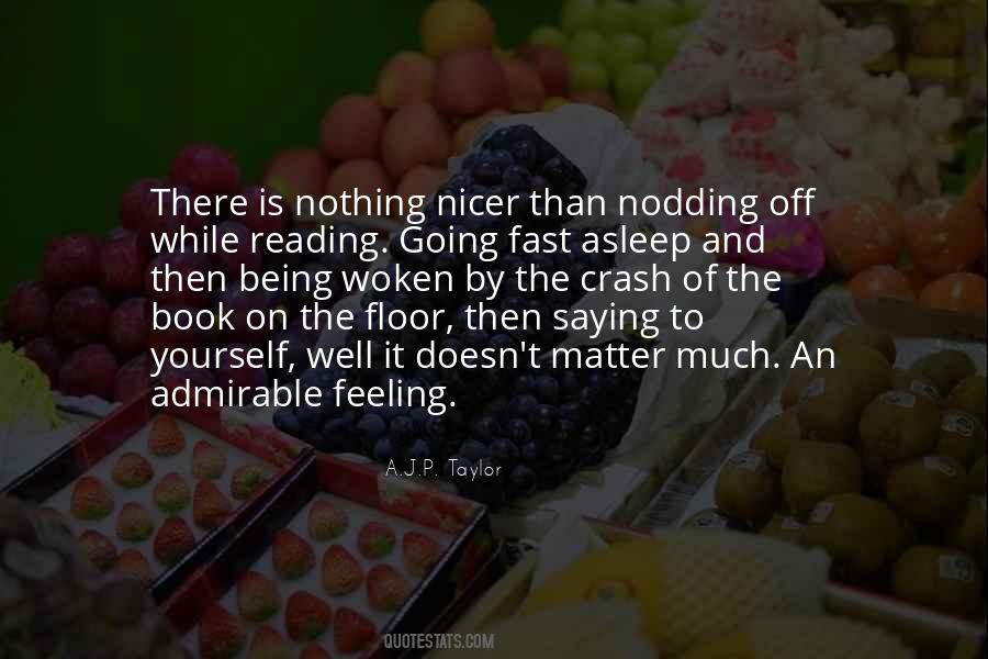 Quotes About Nodding #144849