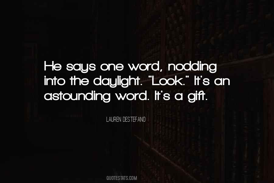 Quotes About Nodding #493607