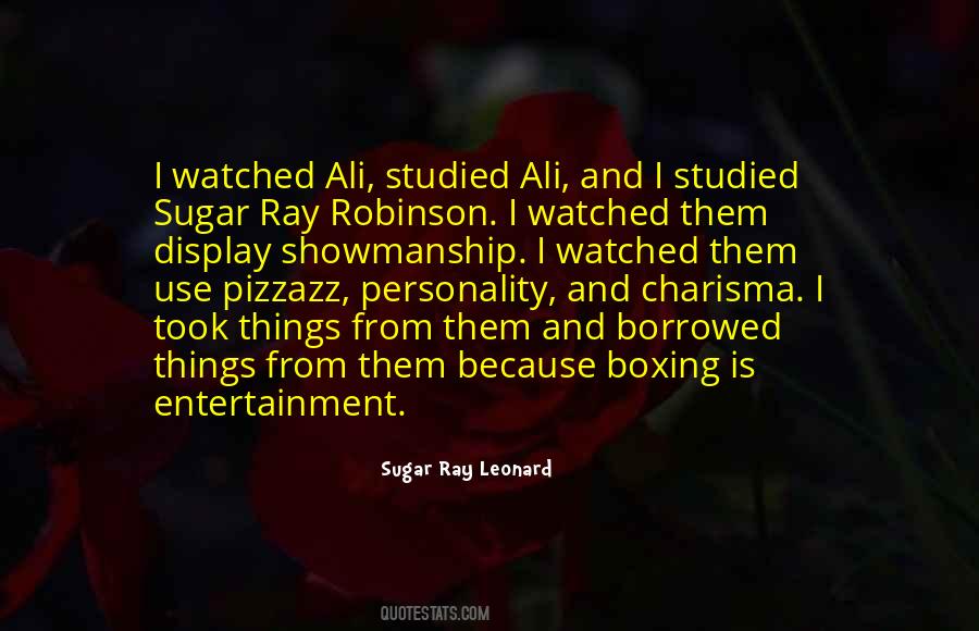 Sugar Ray Quotes #369690