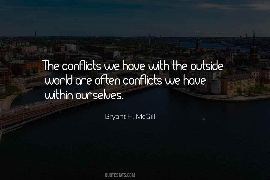 Quotes About Conflicts #1302213