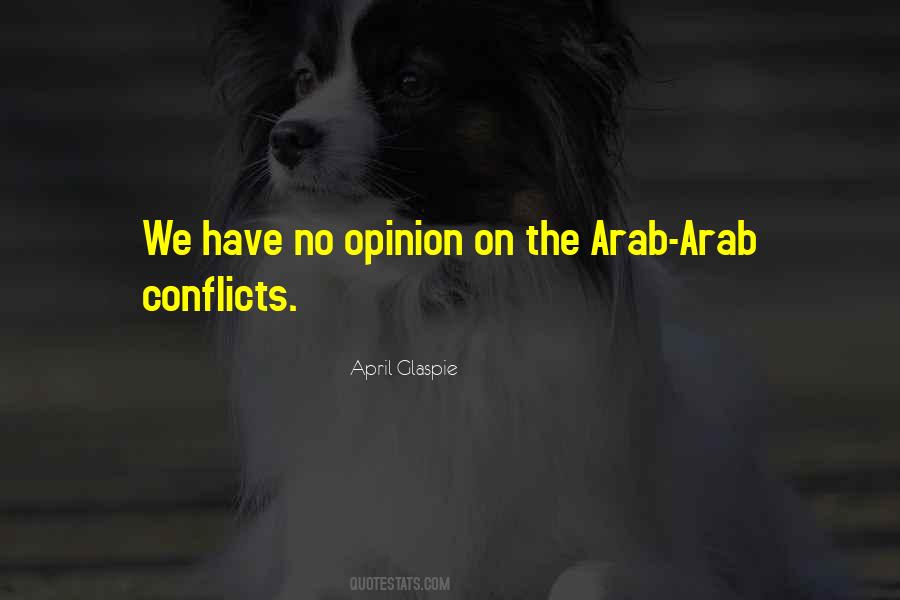 Quotes About Conflicts #1309680