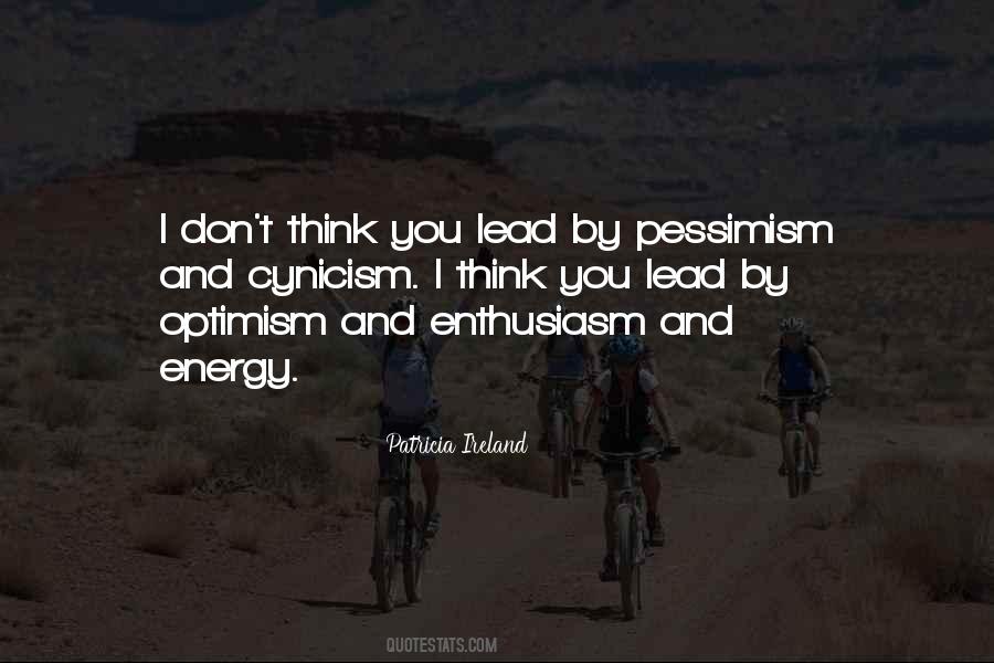 Quotes About Optimism And Pessimism #1757804