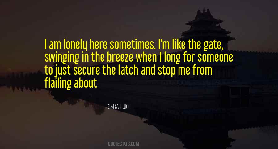 Lonely Loneliness Quotes #167576