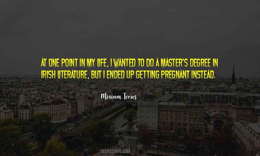 Master S Quotes #1479267