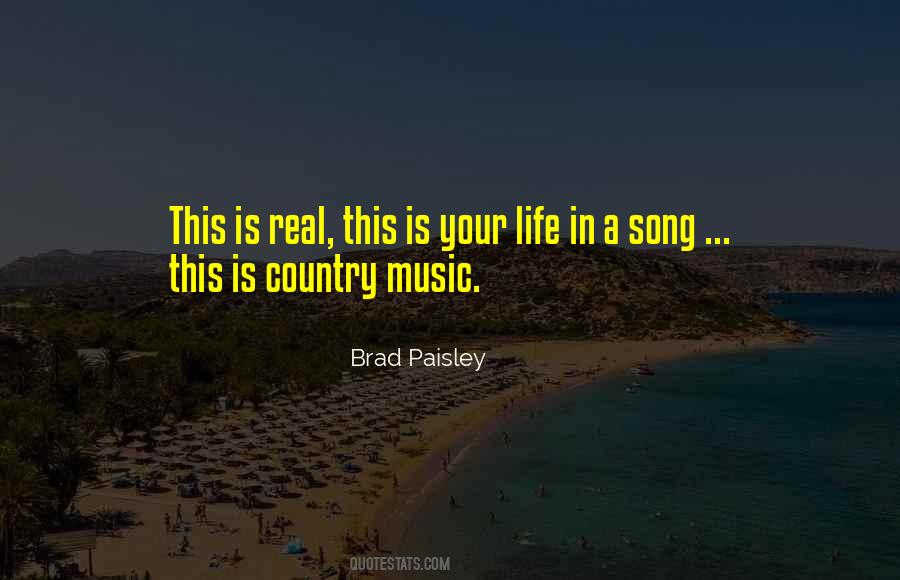 Quotes About Country Music And Life #333675