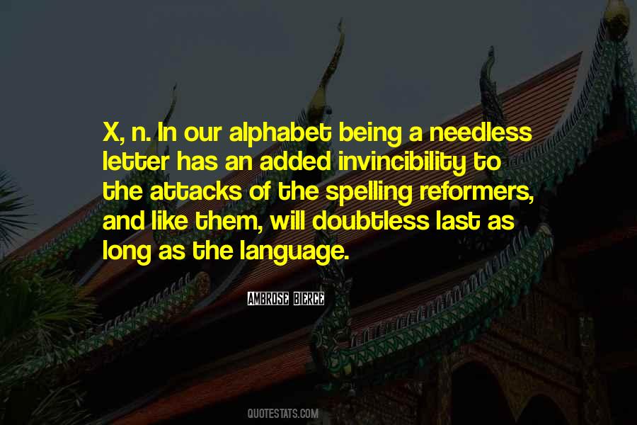 Quotes About Letter X #1542363