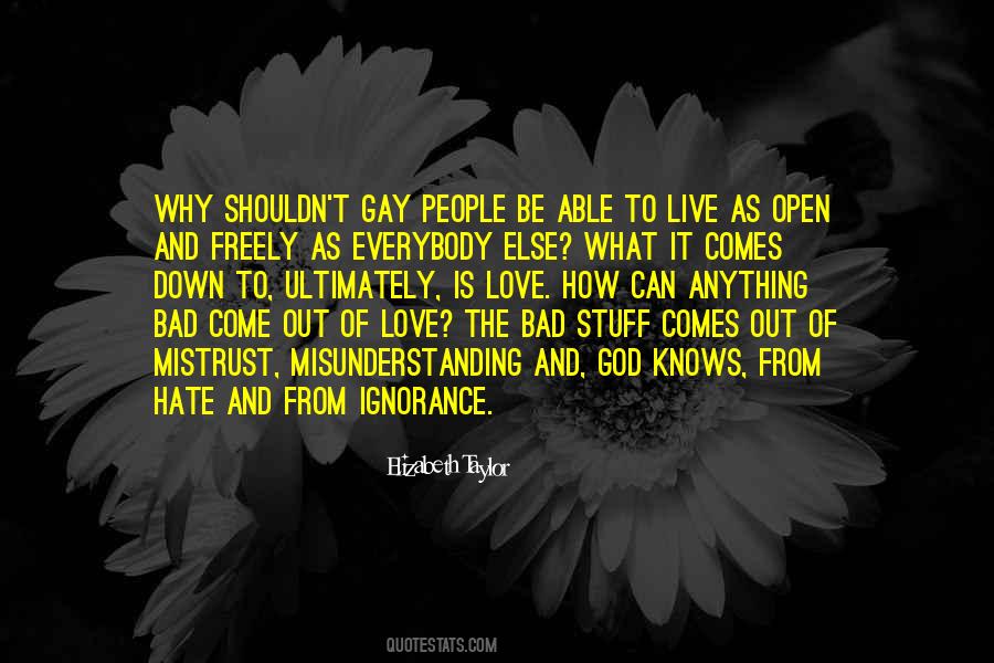 Quotes About Ignorance And Hate #538580