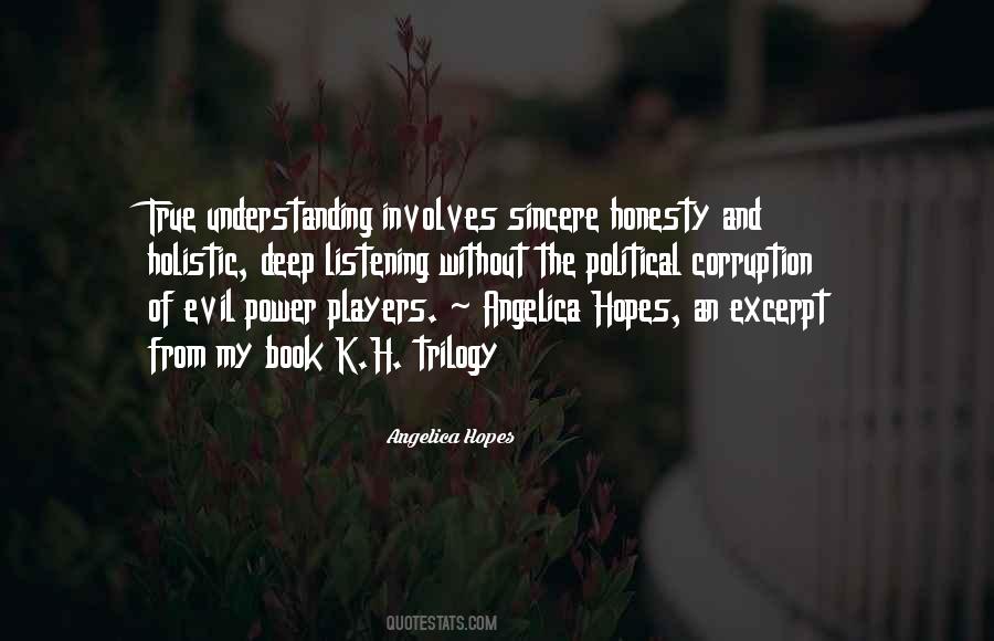 Quotes About Evil Power #1599534