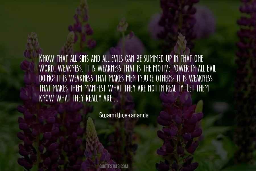 Quotes About Evil Power #170286