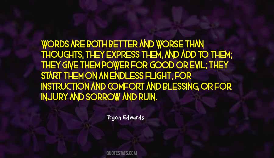 Quotes About Evil Power #17477