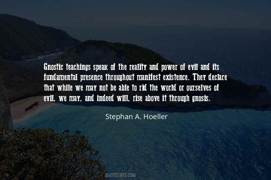 Quotes About Evil Power #232366