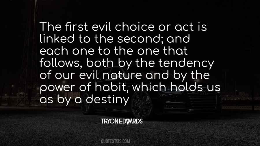 Quotes About Evil Power #242844