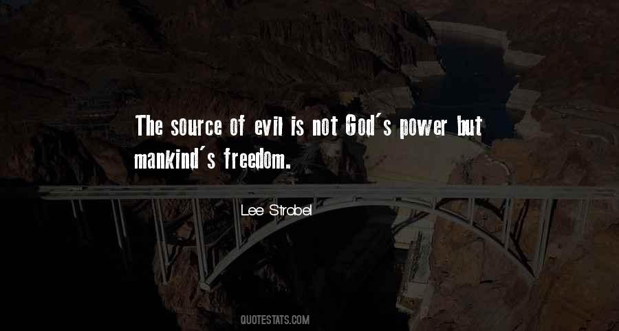 Quotes About Evil Power #337064
