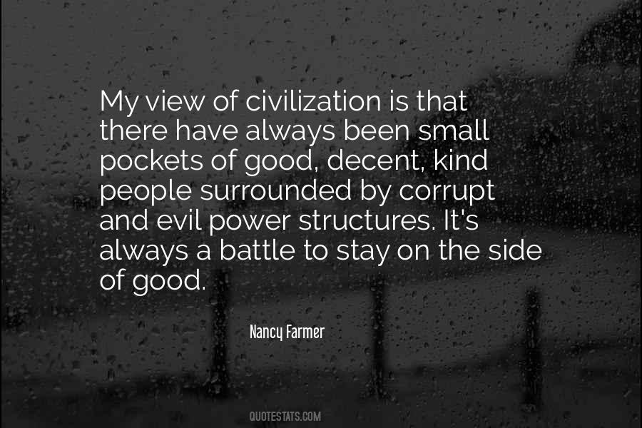 Quotes About Evil Power #441356