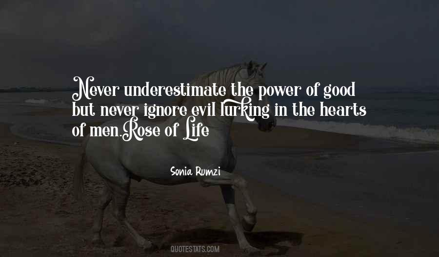 Quotes About Evil Power #451614