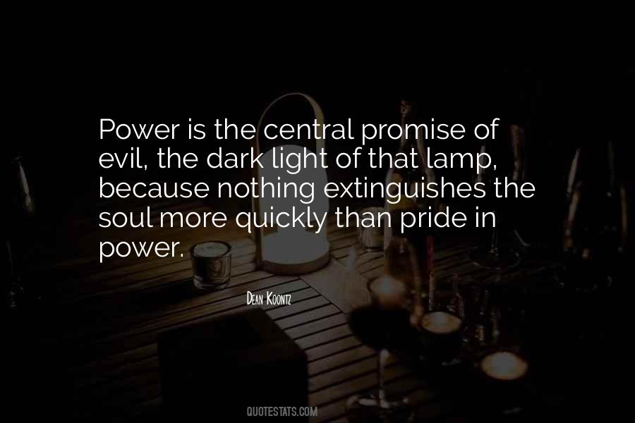 Quotes About Evil Power #464314