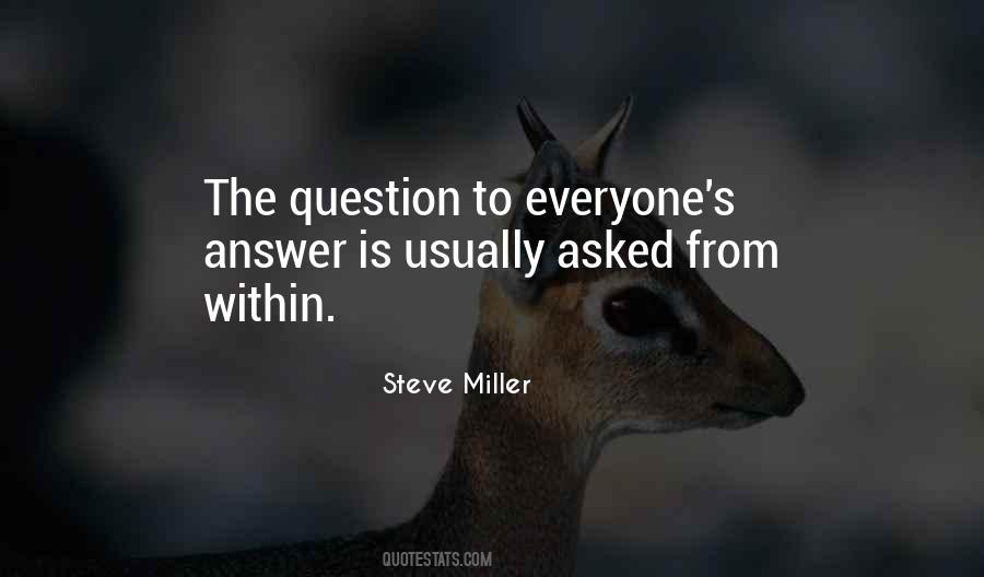 Quotes About Answers Within #142446