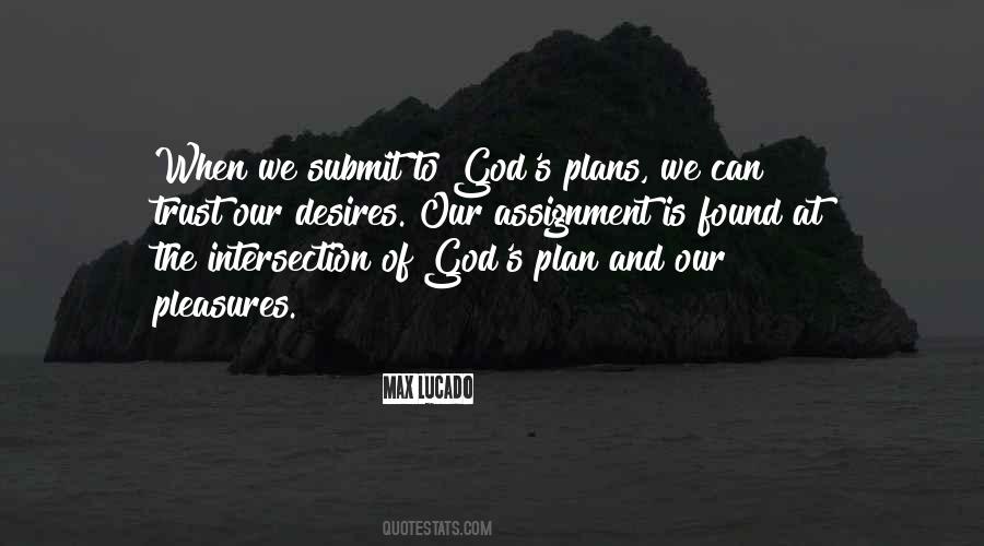 Quotes About Trust In God's Plan #1839583