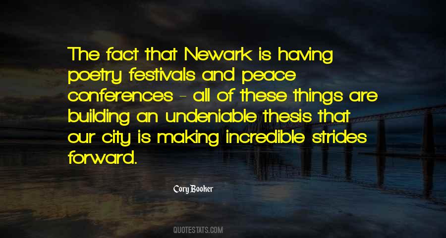 Quotes About Newark #1048337