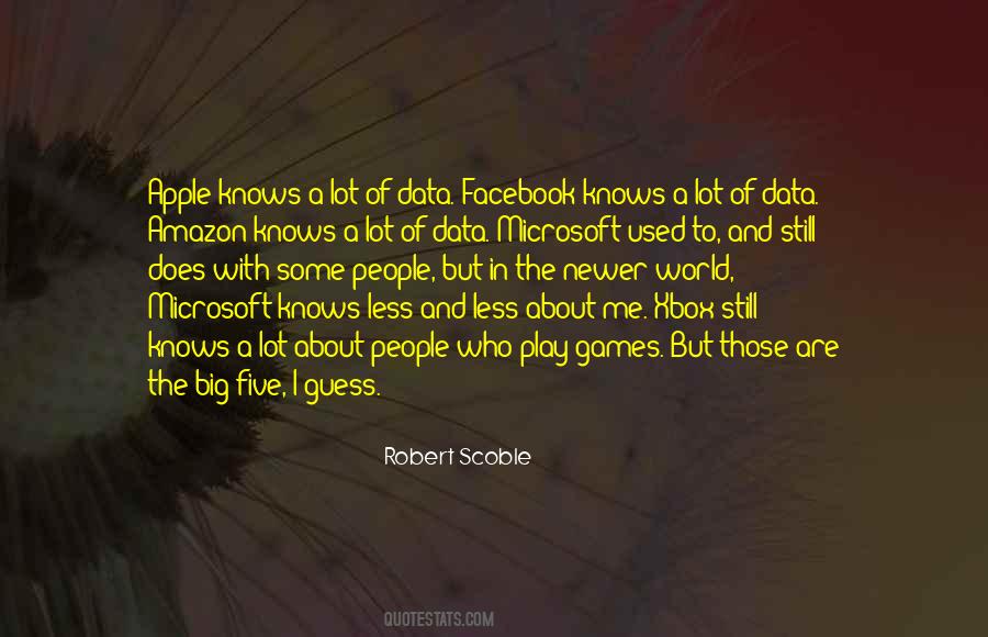 Five Games Quotes #1427616