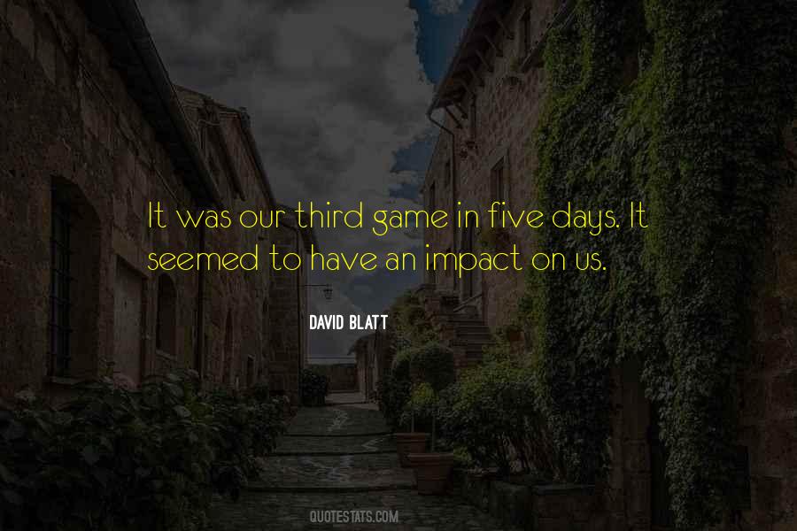 Five Games Quotes #1817120