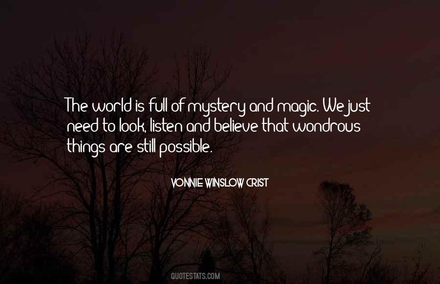 Wondrous Things Quotes #1592032