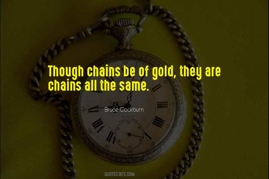 Quotes About Gold Chains #1000633