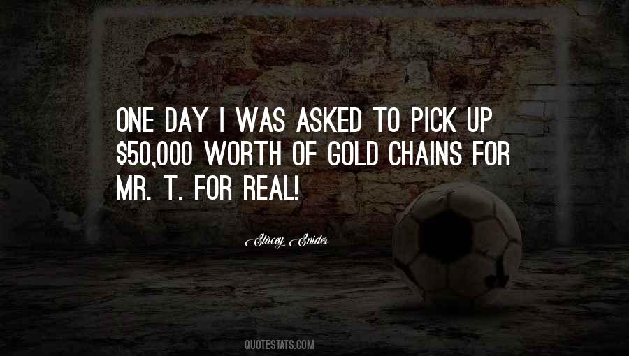 Quotes About Gold Chains #1137648