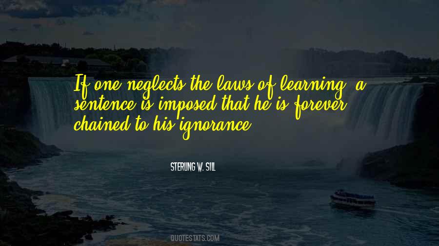 Quotes About Learning Law #1143593