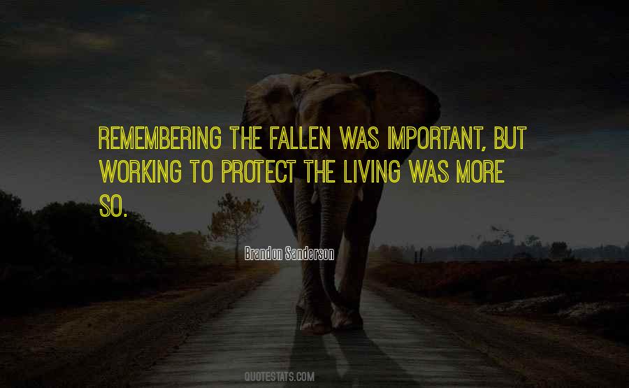 Quotes About Remembering What's Important #926418